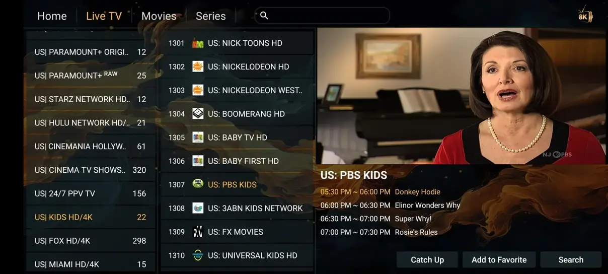 Downloader app f&ouml;r Firestick IPTV