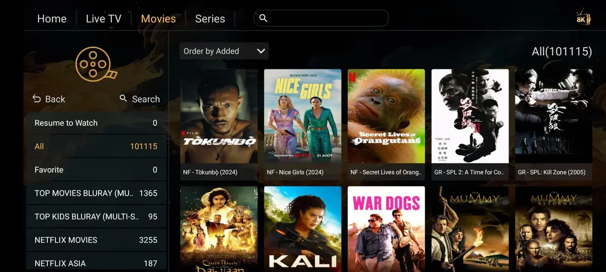 IPTV streaming p&aring; flera sk&auml;rmar samtidigt
